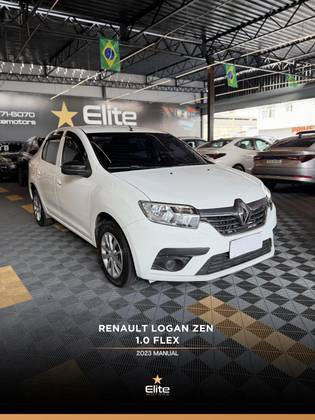RENAULT LOGAN 1.0 12V SCE FLEX ZEN MANUAL RENAULT LOGAN 1.0 12V SCE FLEX ZEN MANUAL